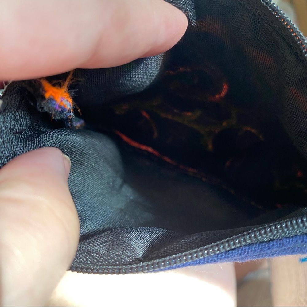 Handmade Colorful Floral Women's Wallet/Pouch - Picture 3 of 3